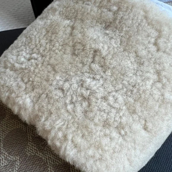 COACH ULLA SLIDE PLUSH SHEARLING SIGNATURE CANVAS SIZE 9 - Picture 10 of 10